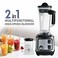 Heavy Duty 2 in 1 Blender Mixer Grinder with Glass Jar &ndash; Powerful Kitchen Blender for Smoothies, Coffee Beans, Spices &amp; Dry Fruits