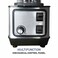 2 in 1 Blender Mixer Grinder – Heavy Duty Glass Jar Blender with Powerful Motor for Masala, Spices, Smoothies & Fruit Blending