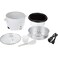 Compact 1L Automatic Rice Cooker 400W &ndash; 3-in-1 Multifunction Rice Cooker with Non-Stick Pot, Steamer, Auto Shut Off &amp; Safety  Portable Kitchen Appliance with Accessories