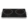 Double Burner Induction Cooker &ndash; Touch Panel Electric Stove Double Hot Plate Digital Display &amp; Ceramic Heat