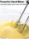 Hand Mixer with 5 Speed Control, Stainless Steel Egg Beaters & Dough Hooks, Electric Kitchen Mixer with Eject Button for Cakes, Cookies, Brownies, Cream & Dough Mixing