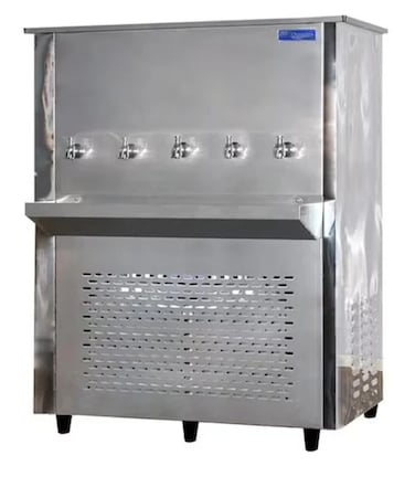 Climagic 35 Gallon 3 Tap Stainless Steel Water Cooler