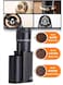 Portable Burr Coffee Grinder &ndash; Stainless Steel Conical Burr Electric Coffee Grinder for Espresso, Drip Coffee &amp; French Press, Compact Black Coffee Bean Grinder