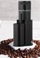Electric Burr Coffee Grinder – Portable Stainless Steel Conical Burr Grinder for Espresso, Pour Over, Drip & French Press Coffee, Black