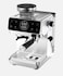 Professional Espresso Maker with Coffee Grinder – Touch Panel Coffee Machine, Perfect Espresso & Milk Froth, Stainless Steel Cup Warming Plate, 1.8L Water Tank