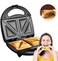 2 Slice Grill Sandwich Maker &ndash; Non-Stick Toast &amp; Panini Maker with Overheat Protection, Power &amp; Ready Indicator Lights for Quick Breakfast