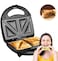 Electric 2 Slice Sandwich Maker – Non-Stick Grill Sandwich Toaster with Power Indicator, Overheat Safety Protection & Easy Clean Plates