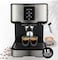 Coffee Machine with Milk Frother, 15 Bar Espresso Maker, 1.5L Removable Water Tank, Dual Stainless Steel Filter, High Pressure Steam Frothing, Cappuccino Latte Coffee Maker for Home &amp; Office