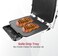 Electric Portable Contact Grill 2000W, Panini Sandwich Maker with BBQ Grill Plate, LED Power Indicator, Fixed Temperature Control for Indoor Grilling