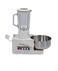 10 in 1 Food Processor Juicer 400W, 1L Multi Speed Blender with Meat Grinder, Kubbe Maker, Citrus Juicer, Stainless Steel Bowl & Strainer, White