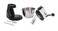 350W Stand Mixer with Mixing Bowl, Variable Speed Control, Dough Hooks & Beaters, Electric Kitchen Mixer for Baking, Dough Mixing & Cake Preparation