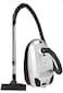 Bagged Vacuum Cleaner with Automatic Cord Rewind, 24kPa Powerful Suction, Stepless Speed Control, 5M Cable, Multi Surface Cleaning Vacuum Cleaner, Gray
