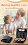 Electric Cartoon Cookie Maker 6 Slot, 750W Non Stick Cookie Baking Machine for Home, Office, Kids Snacks, Parties &amp; Special Occasions
