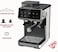 Barista Espresso Coffee Machine with Built In Grinder, 20 Grind Levels, Steam Wand, Hot & Cold Brew, Double Cup Stainless Steel Coffee Maker