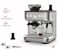 Professional Espresso Coffee Maker with Grinder, 15 Bar Pressure System, Large 2.3L Water Tank, Stainless Steel Café Style Coffee Machine