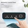 Portable Ice Maker Machine 8KG/Day Countertop Ice Maker, 2L Water Tank, Fast Ice Making with Scoop, Quiet Compact Ice Machine for Home, Kitchen, Office, Café, Bar & Parties