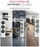 20L Portable Evaporative Air Cooler with Humidifier, 5-Speed Air Cooler Fan, Touch Control Panel, 9-Hour Timer, Oscillating Swing, 50W Energy-Efficient Quiet Cooling Fan for Bedroom, Living Room, Office & Home