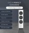 20L Portable Evaporative Air Cooler with Humidifier, 5-Speed Air Cooler Fan, Touch Control Panel, 9-Hour Timer, Oscillating Swing, 50W Energy-Efficient Quiet Cooling Fan for Bedroom, Living Room, Office & Home