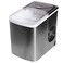 12KG/24H Heavy Duty Ice Maker Machine, Stainless Steel Countertop Ice Maker with LED Display, Removable Ice Basket, 2 Ice Cube Sizes, Fast Ice Production for Home, Office, Bar & Commercial Use
