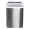 12KG/24H Heavy Duty Ice Maker Machine, Stainless Steel Countertop Ice Maker with LED Display, Removable Ice Basket, 2 Ice Cube Sizes, Fast Ice Production for Home, Office, Bar & Commercial Use