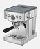 Espresso Coffee Maker 19 Bar with ULKA Pump, PID Temperature Control, Thermoblock Heating, 52mm Single/Double Portafilter, Steam Frother and Cup Warmer for Latte, Cappuccino & Espresso