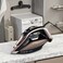 Portable Ceramic Steam Iron 400ml, Non-Stick Ceramic Coated Soleplate, Household Clothes Iron with Powerful Steam, Adjustable Temperature and Anti-Drip Design