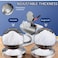 300W Double Blade Electric Ice Shaver Crusher Machine, Stainless Steel Snow Cone Maker, Fast Shaved Ice Machine for Ice Cream, Cocktails, Cold Drinks, Fruit Desserts & Seafood Display