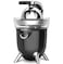 Heavy-Duty Stainless Steel Citrus Juicer, Manual Orange Lemon and Lime Squeezer with 2 Cones, BPA-Free, Anti-Drip Spout, Easy-Clean Juice Extractor for Kitchen Use