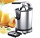 Heavy-Duty Stainless Steel Citrus Juicer, Manual Orange Lemon Lime Squeezer with Pulp Strainer, Mesh Filter & Drip Tray, Easy-Clean Fruit Juice Press for Home Kitchen