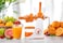 Grand Fruit and Vegetable Juicer, BPA-Free Manual Juice Extractor with Stainless Steel Handle, Heavy Duty Citrus Press for Orange, Lemon, Lime and Pomegranate, Extra Juice Yield, Easy to Clean