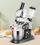 3 in 1 Multifunction Food Processor Mixer with 1.5L Blender, 0.8L Chopper &amp; 6.5L Dough Bowl &ndash; Stand Mixer for Baking Cake, Bread, Dough Kneading, Meat Grinding &amp; Food Processing