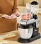 3 in 1 Stand Mixer Food Processor with 6.5L Mixing Bowl, 1.5L Blender & 0.8L Chopper – Dough Kneader, Cake Mixer, Meat Grinder, Multifunction Kitchen Machine