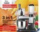 3 in 1 Stand Mixer Food Processor with 6.5L Mixing Bowl, 1.5L Blender & 0.8L Chopper – Dough Kneader, Cake Mixer, Meat Grinder, Multifunction Kitchen Machine