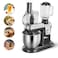 3 in 1 Stand Mixer Food Processor with 6.5L Mixing Bowl, 1.5L Blender & 0.8L Chopper – Dough Kneader, Cake Mixer, Meat Grinder, Multifunction Kitchen Machine