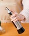 300ml Stainless Steel Glass Oil Dispenser Bottle with Measuring Scale &ndash; Leakproof Auto Flip Non-Drip Spout for Olive Oil, Vinegar, Soy Sauce &amp; Cooking Oils