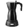 Electric Moka Coffee Maker 300ml &ndash; Italian Style Espresso Pot, Portable Large Capacity Coffee Brewer for Home Kitchen, Black