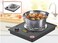 Electric Hot Plate 1500W Single Burner Portable Countertop Stove with Adjustable Temperature Control, Compact Cooking Plate for Home, Office, Dorm & Camping