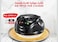 Multifunction 800W Air Fryer Lid for 6L Pressure Cooker, Hot Air Crisping Lid with Adjustable Heat and Timer Control, Black Finish
