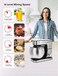 Stand Bowl Mixer 12L, Large Capacity Stainless Steel Mixing Bowl, Pulse Control, Dough Hook, Whisk and Beaters for Baking and Kneading