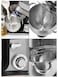 10L Electric Stand Mixer with Digital Control, 6-Speed Dough Kneader, 304 Stainless Steel Bowl, Whisk, Beater &amp; Dough Hook for Baking