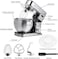 10L Electric Stand Mixer with Digital Control, 6-Speed Dough Kneader, 304 Stainless Steel Bowl, Whisk, Beater &amp; Dough Hook for Baking