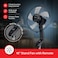 16 Inch Smart WiFi Stand Fan with Remote Control – LED Touch Display, 5 ABS Blades, Adjustable Height, 3 Speed Settings, Powerful Airflow Pedestal Fan for Home & Office