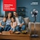 16 Inch Smart WiFi Stand Fan with Remote Control – LED Touch Display, 5 ABS Blades, Adjustable Height, 3 Speed Settings, Powerful Airflow Pedestal Fan for Home & Office