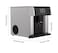 2 in 1 Ice Maker with Water Dispenser &ndash; Countertop Ice Machine, Fast Crystal-Clear Ice Making, Compact Portable Ice Maker for Home, Office, Kitchen &amp; Parties