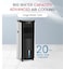 20L Portable Air Cooler with Humidifier – 3-Speed Evaporative Cooling Fan, Ionizer, Touch Panel, 24-Hour Timer, Sleep & Nature Modes, Water Protection