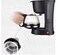 Electric Coffee Maker 1.6L 900W, Drip Coffee Machine with Glass Carafe, One-Touch Filter Coffee Brewer, Large Capacity Coffee Maker for Home, Office &amp; Kitchen