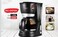 Electric Coffee Maker 1.25L 900W, Drip Coffee Machine with Glass Carafe, One-Touch Filter Coffee Brewer, Automatic Coffee Maker for Home, Office & Kitchen
