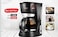 1.25L Electric Coffee Maker Machine, 900W Drip Coffee Brewer with Glass Carafe, One-Touch Automatic Filter Coffee Machine for Home, Office &amp; Kitchen