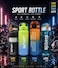 Sports Water Bottle Set 100ml, 200ml, 300ml &amp; 400ml, BPA-Free Leakproof Drinking Bottles, Reusable Portable Water Bottles for Gym, Travel, School, Office &amp; Outdoor