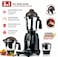 Heavy Duty 3-in-1 Mixer Grinder Blender 1200W, Stainless Steel Jars, Chutney Jar, Safety Lock System, Stainless Steel Blades, 3-Speed Control with Pulse